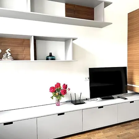 アパート Luxury Flat In Downtown With Free Parking