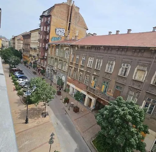 Apartament Luxury Flat In Downtown With Free Parking Budapesta